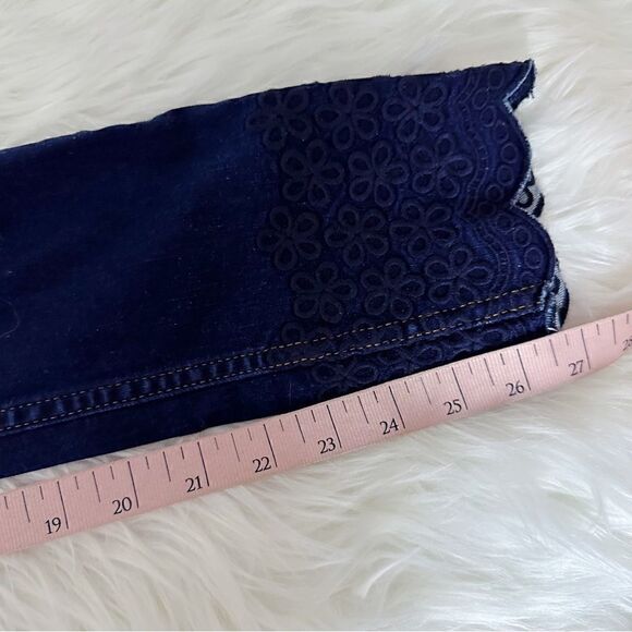 ᴇᴜᴄ ᴛᴇᴅ ʙᴀᴋᴇʀ ᴄʀᴏᴘᴘᴇᴅ ᴍɪᴅ-ʀɪꜱᴇ ᴅᴇɴɪᴍ - Picture 10 of 16